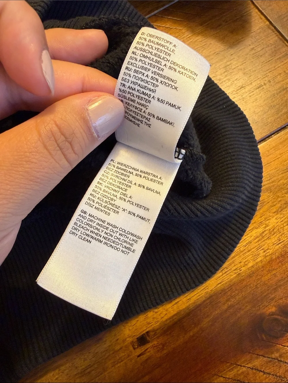The North Face Black Hoodie with White Logo and Yellow Accent size small